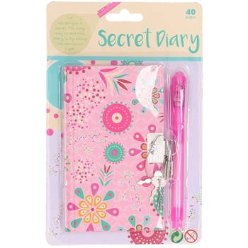 Geheim dagboek roze voor meisjes - Dagboeken
