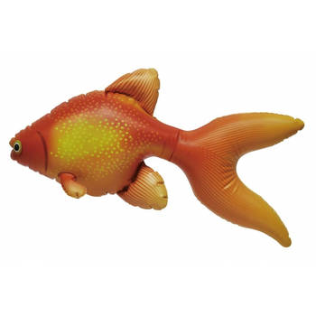 Opblaas goudvis oranje 51 cm - Opblaasfiguren