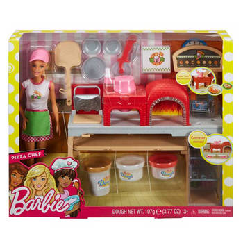Barbie pizzabakker speelset