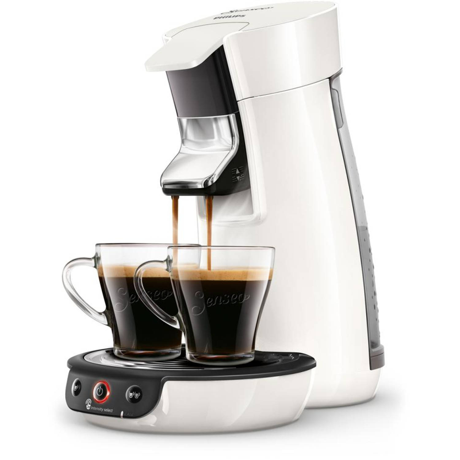 nieuws Snel opmerking Philips SENSEO® Viva Café koffiepadmachine HD6563/00 - wit | Blokker