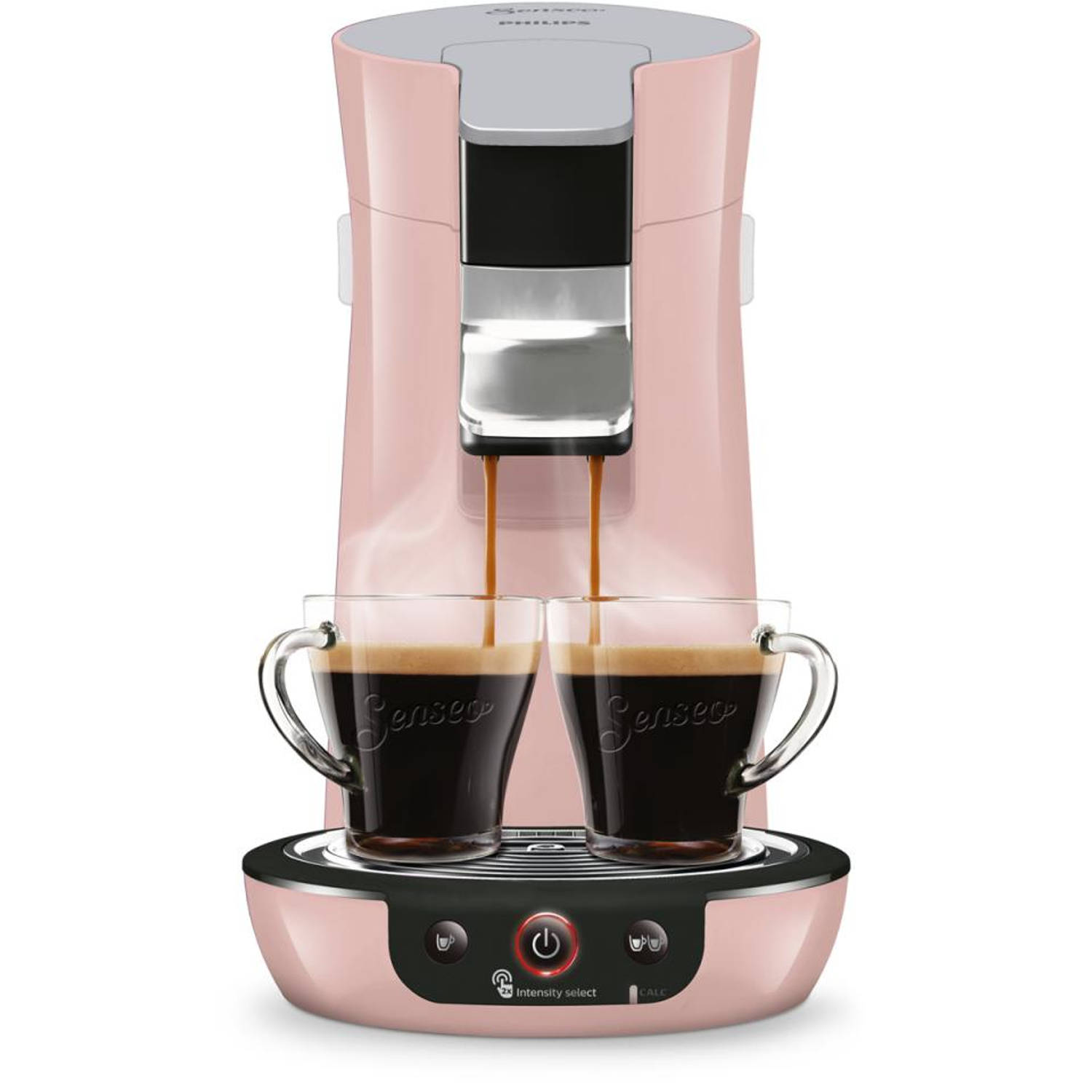 armoede staart Oppositie Philips SENSEO® Viva Café koffiepadmachine HD6563/30 - roze | Blokker