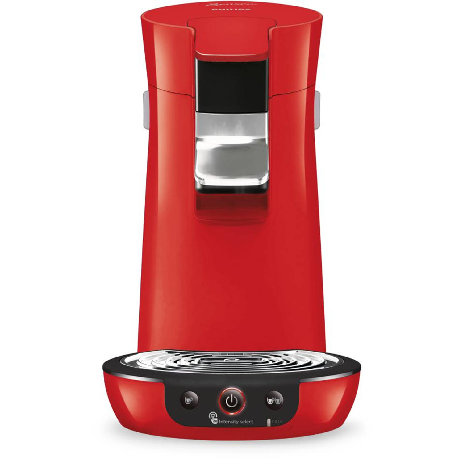 Modieus pizza Omleiden Philips SENSEO® Viva Café koffiepadmachine HD6563/80 - rood | Blokker