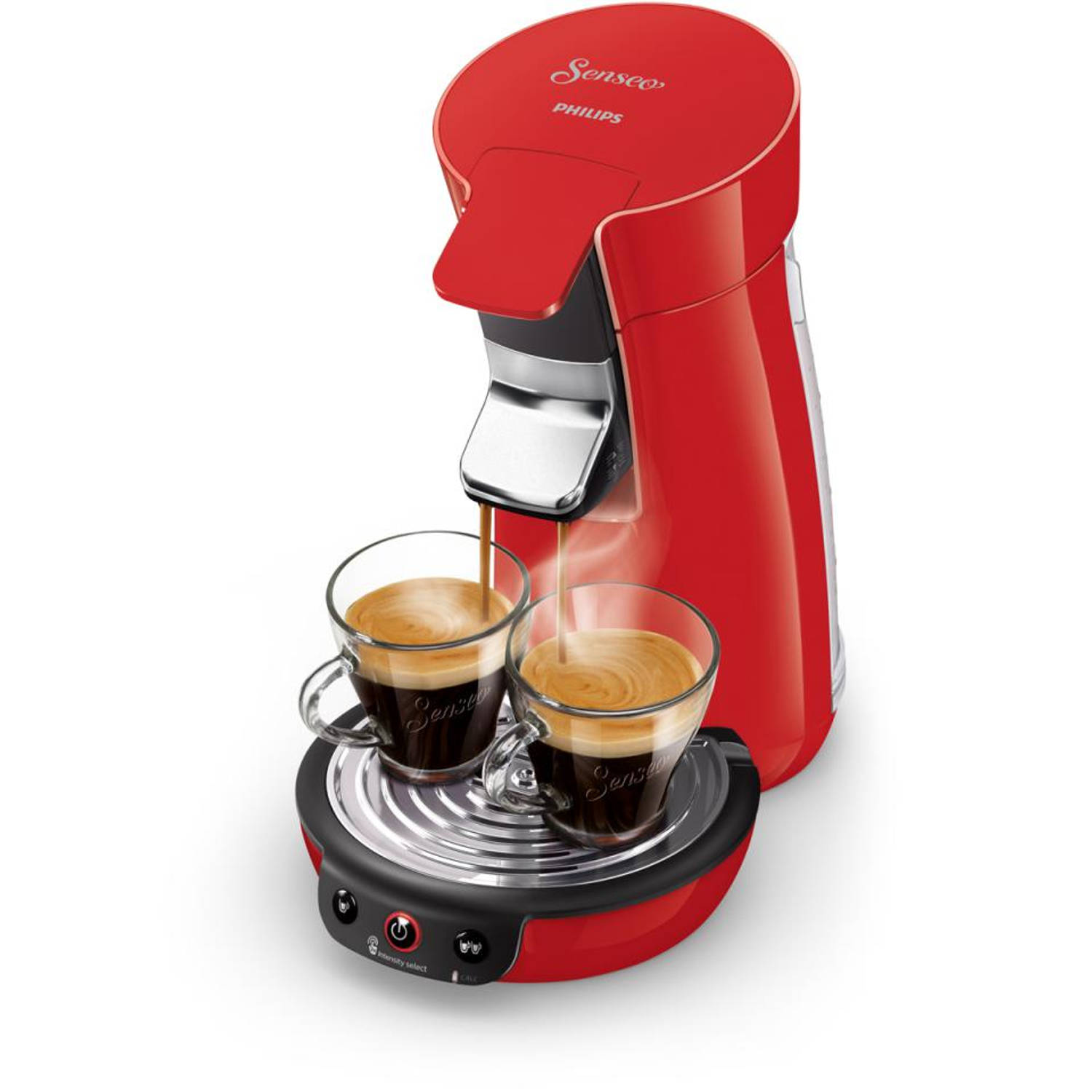 Boost vragen knijpen Philips SENSEO® Viva Café koffiepadmachine HD6563/80 - rood | Blokker