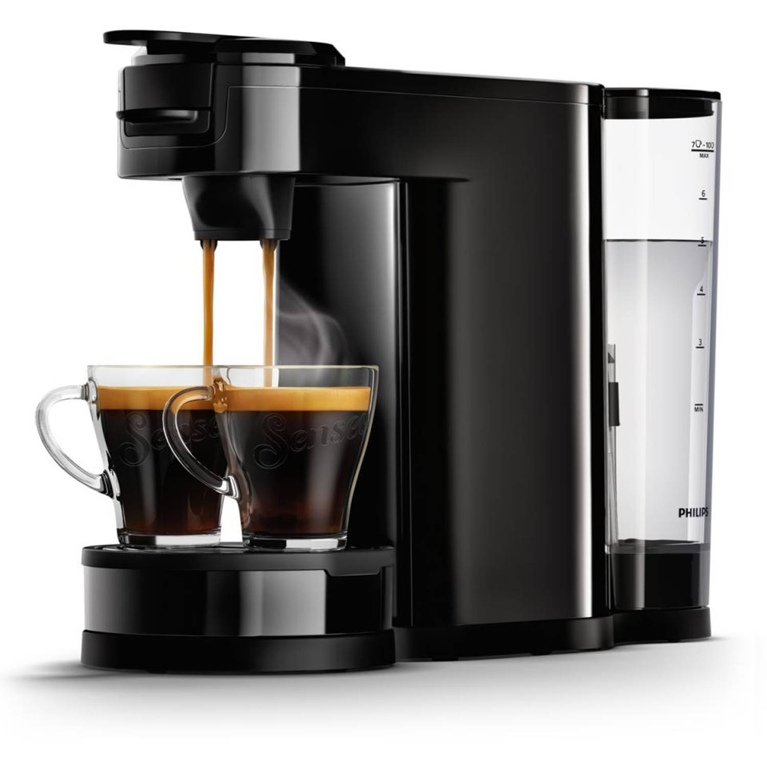 Afrekenen Raad Macadam Philips SENSEO® Switch koffiepadmachine HD6592/60 zwart | Blokker