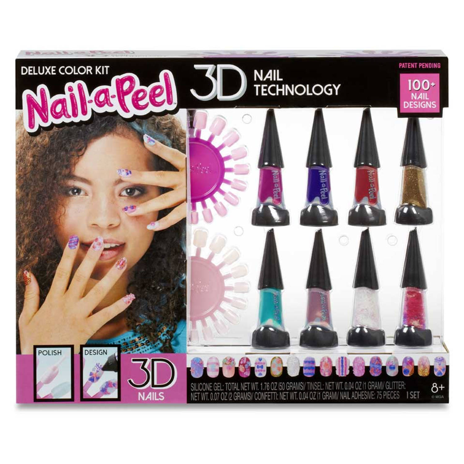 Nail-a-peel Deluxe Color Kit