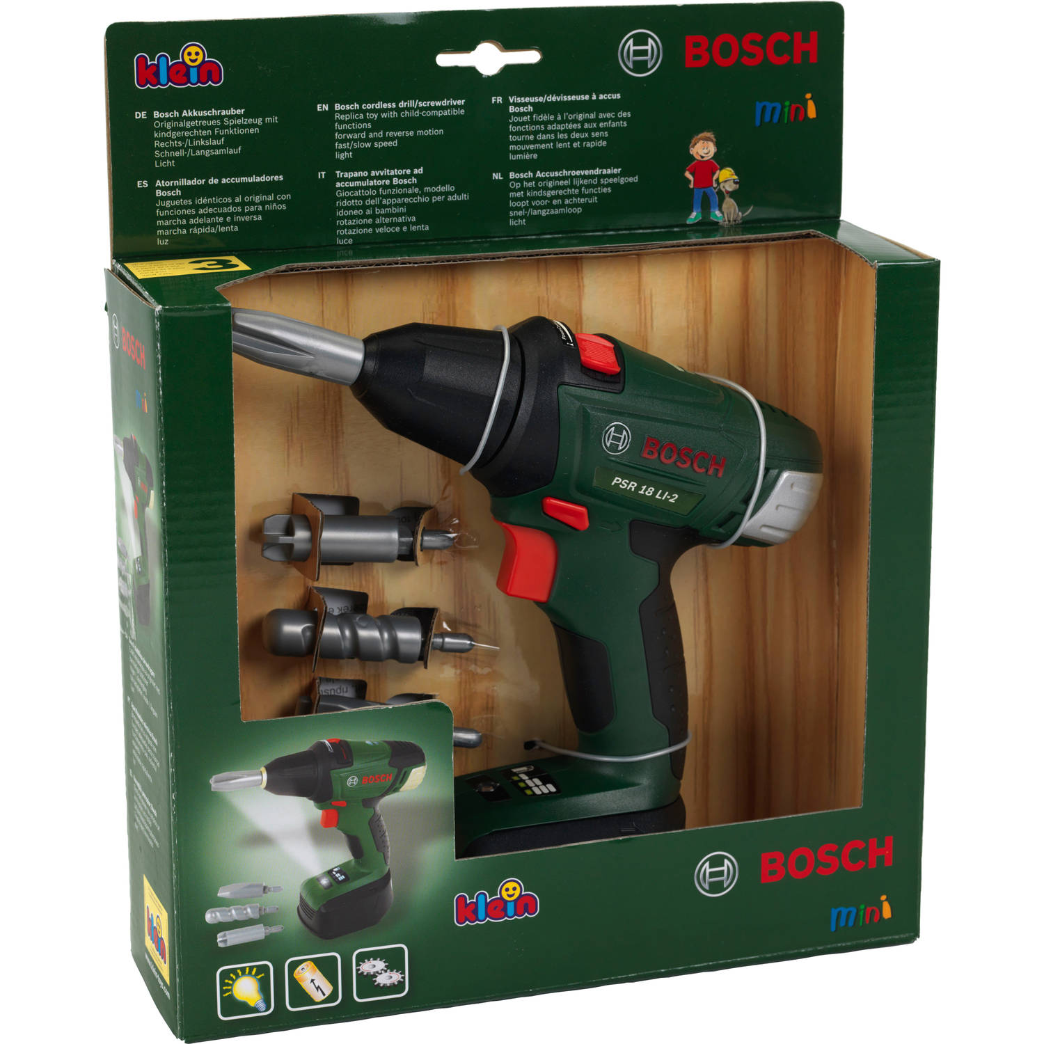 Jolly generatie Certificaat Bosch speelgoed accuschroefboormachine | Blokker
