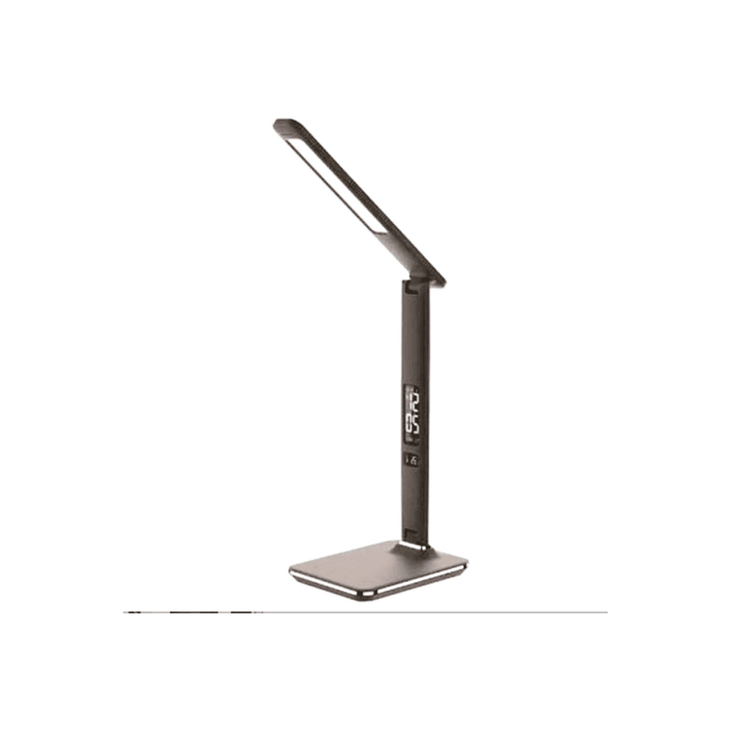 LED Bureaulamp - Dimbaar - Bruin/Zwart Lederen | Blokker