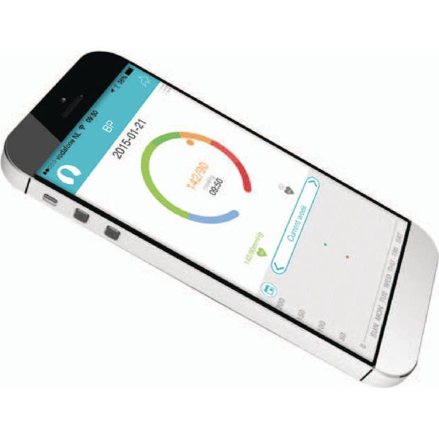 Bloeddrukmeter bluetooth - met gratis app