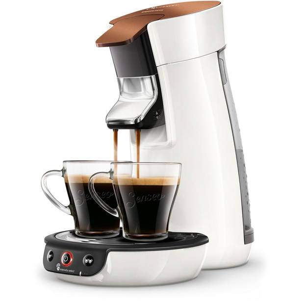 Philips SENSEO® Viva Café koffiepadmachine HD6569/00 - wit/koper