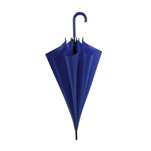 Grote paraplu blauw 107 cm - Paraplu's