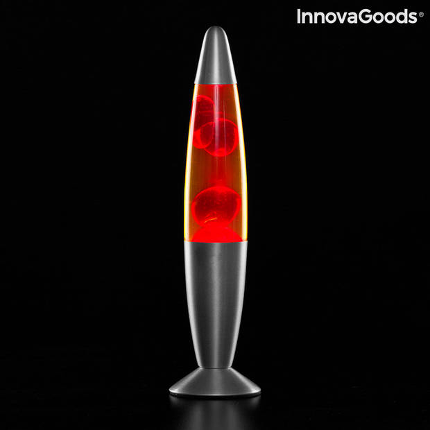 InnovaGoods 25W Magma Lavalamp Tafellamp - Rood
