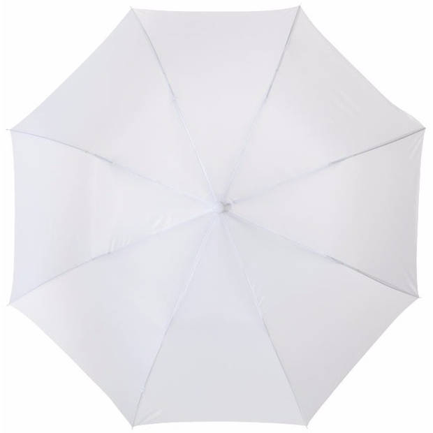 Compacte paraplu wit 56 cm - Paraplu's