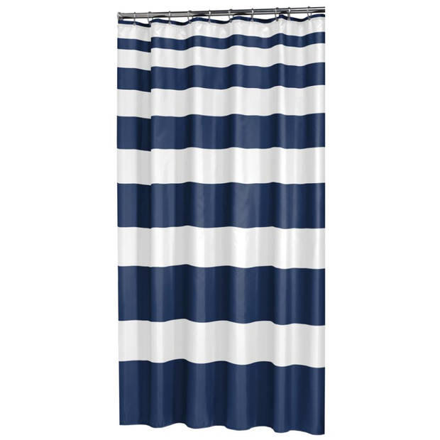 Sealskin douchegordijn Nautica - Polyester - 180 x 200 cm - Blauw