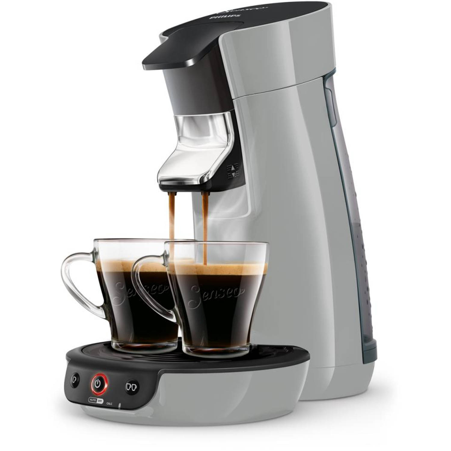 Quagga nakomelingen gebed Philips SENSEO® Viva Café koffiepadmachine HD6561/50 - zilver | Blokker