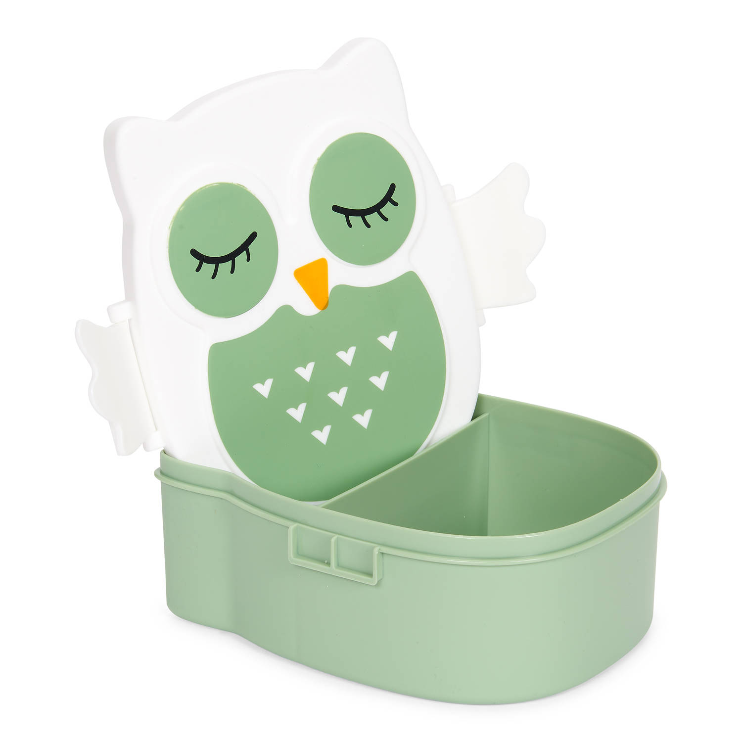 voorzichtig Kreek in de tussentijd Blokker lunchbox uil - groen | Blokker