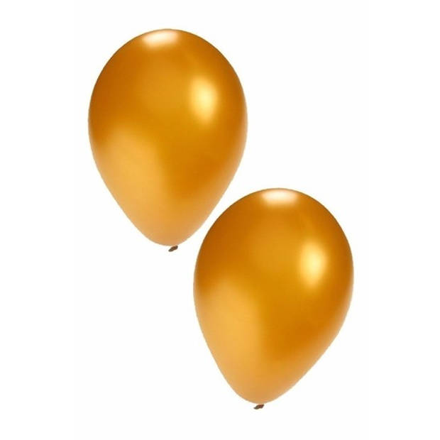 50 Stuks gouden ballonnen - Ballonnen