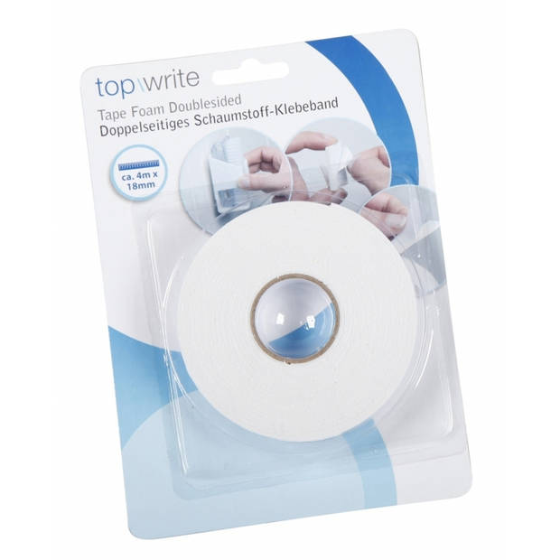 3x Knutsel foam tape dubbelzijdig - Tape (klussen)