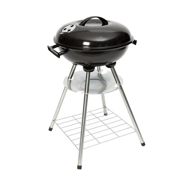 Bo-Camp XL Sphere houtskool barbecue - zwart