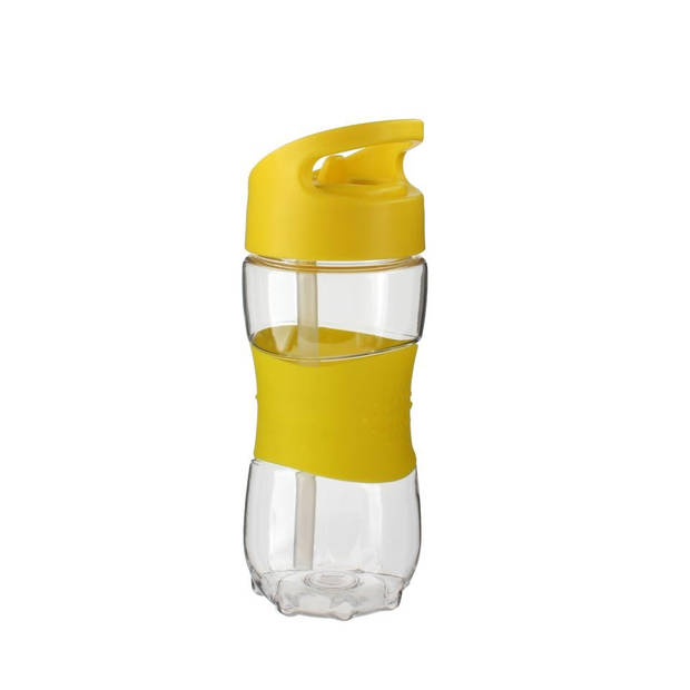 Blokker drinkfles tritan kids - geel - 350 ml