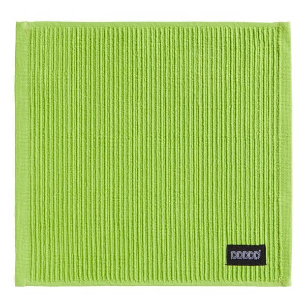 DDDDD Vaatdoek Basic Clean 30x30cm - bright green - set van 4