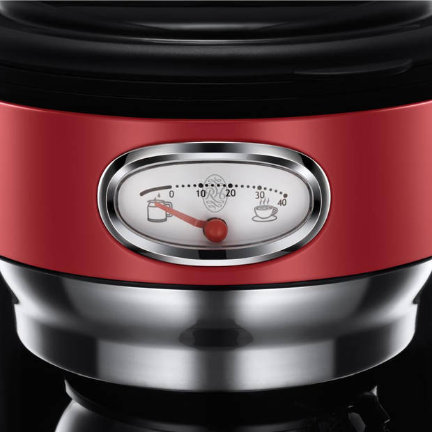 Russell Hobbs filterkoffiezetapparaat Retro Classic - rood