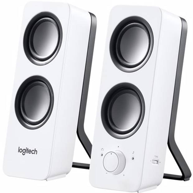 Logitech PC speakersysteem Z200 (Wit)