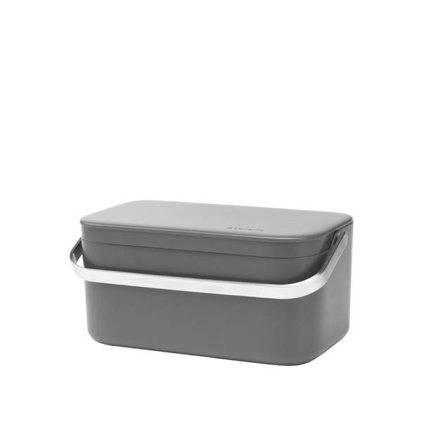 Brabantia Sink Side aanrecht afvalbakje 1,8 liter - Dark Grey