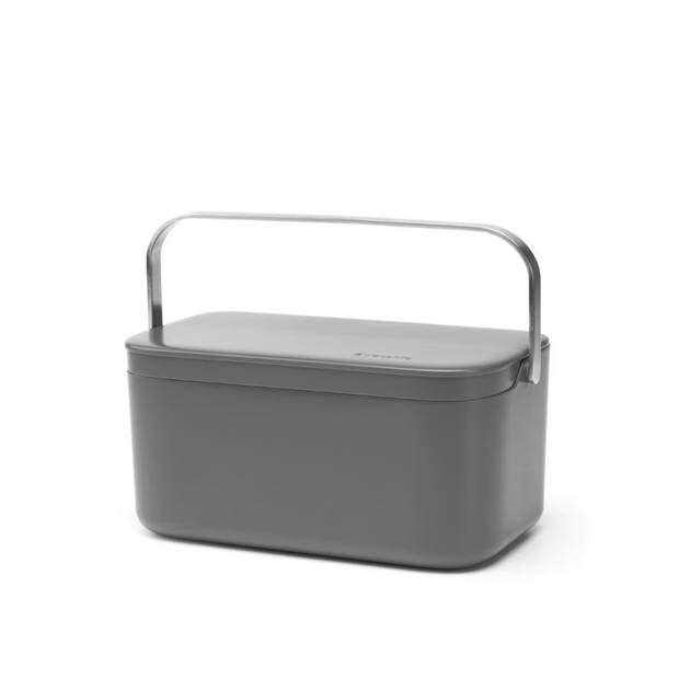 Brabantia Sink Side aanrecht afvalbakje 1,8 liter - Dark Grey
