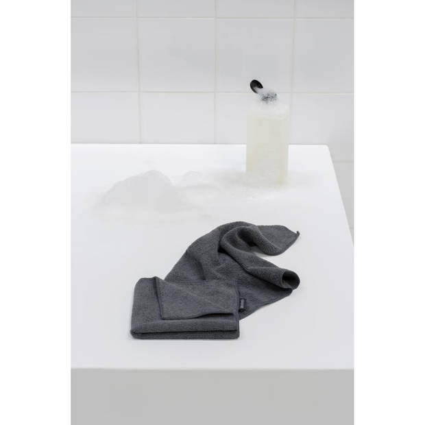 Brabantia Sink Side schoonmaakdoekjes microvezel 30 x 30 cm, set van 2 - Dark Grey