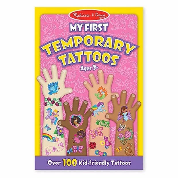Tatoeages voor meisjes 100 stuks - Verkleed tatoeages