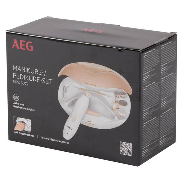 AEG Manicure- en pedicureset MPS 5693 wit