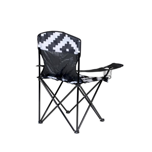 Bo-Camp Urban Outdoor vouwstoel Madison - zwart/wit