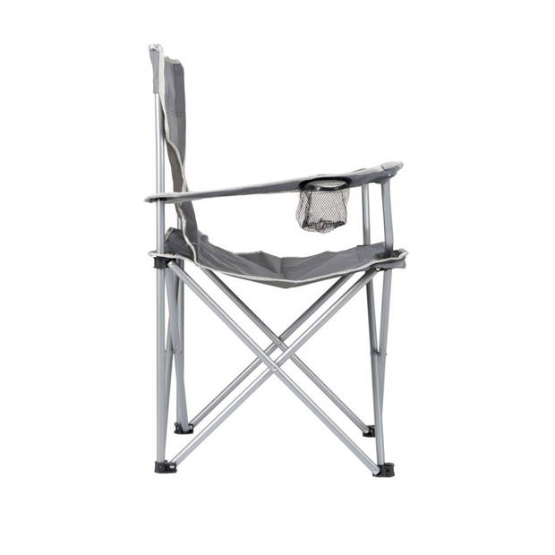 Camp-Gear stoel opvouwbaar - grijs