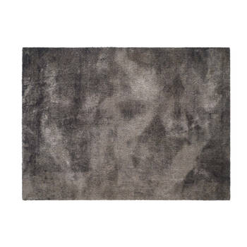 Schoonloopmat/karpet Soft&Deco concrete taupe 140 x 200 cm