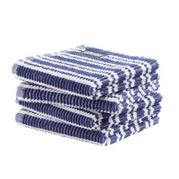 DDDDD Vaatdoek Classic Clean 30x30cm - classic blue - set van 4