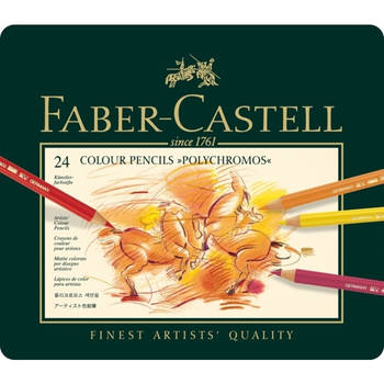 kleurpotlood Faber-Castell Polychromos etui à 24 stuks