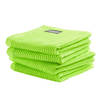 DDDDD Vaatdoek Basic Clean 30x30cm - bright green - set van 4