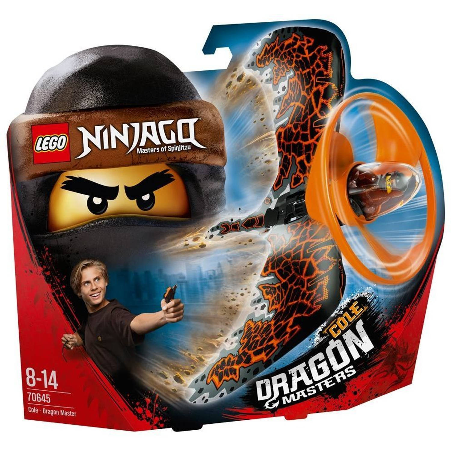 LEGO NINJAGO Drakenmeester Cole - 70645