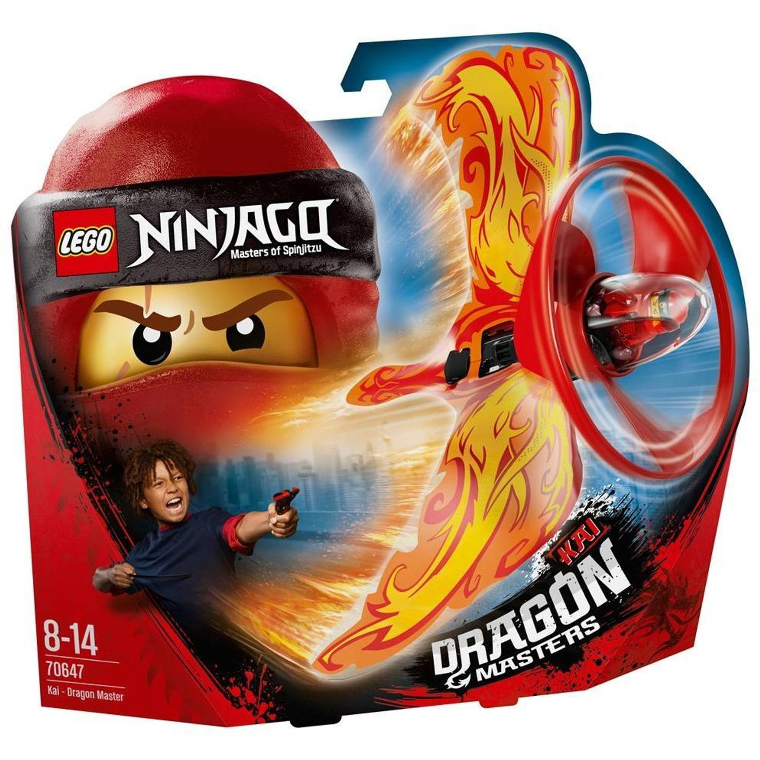 LEGO NINJAGO Drakenmeester Kai - 70647