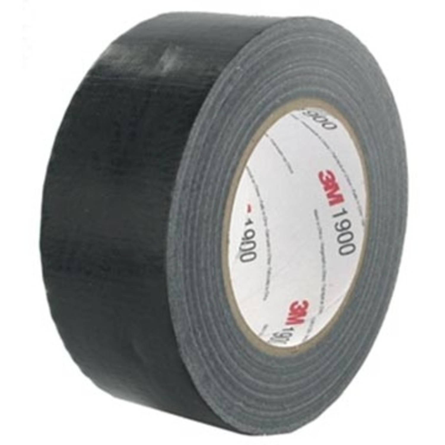 Bengelen Masaccio Voeding 3M duct tape 1900, ft 50 mm x 50 m, zwart | Blokker