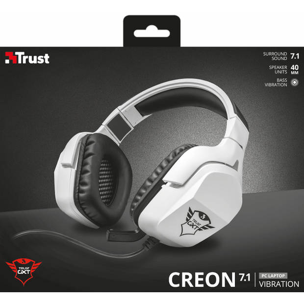 Trust  trust gxt 354 creon 7.1 bass vibration headset