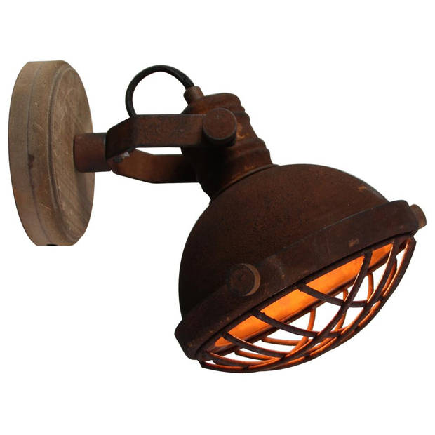 Brilliant wandlamp Mila - roest