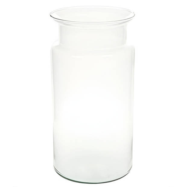Flesvormige bloemenvaas glas 30 cm - Vazen