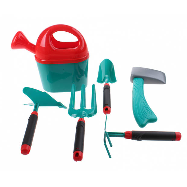 Toi-Toys tuingereedschappenset Power Tools 6-delig groen