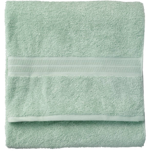 Blokker handdoek 500g - lichtgroen - 140x70 cm