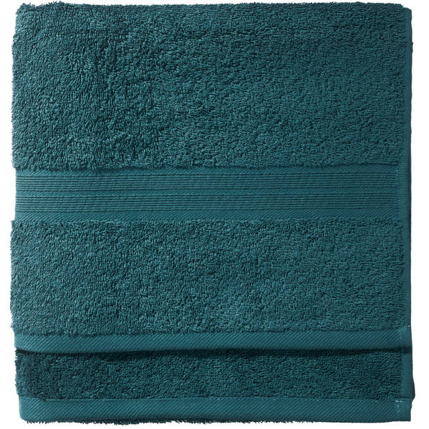 Blokker handdoek 500g - donkergroen - 110x60 cm