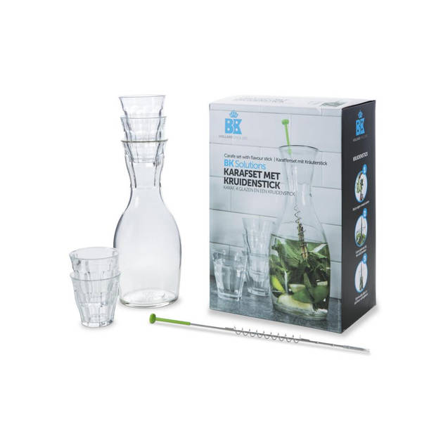 BK Solutions water karafset kruidenstick - groen