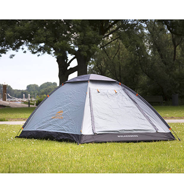 Dutch Mountains - Tent Pop Up - Lichtgewicht Tent Luttenberg - 210cm - 2 persoons - Extra donkere binnentent