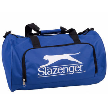 Sporttas/reis tas in het blauw 50x30x30 cm - Strandtassen