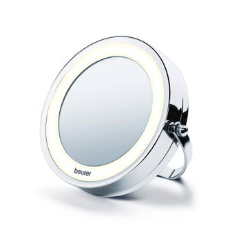 Beurer BS59 - Make-up spiegel met muurmontage - 2-in-1 - LED verlichting Ø11cm